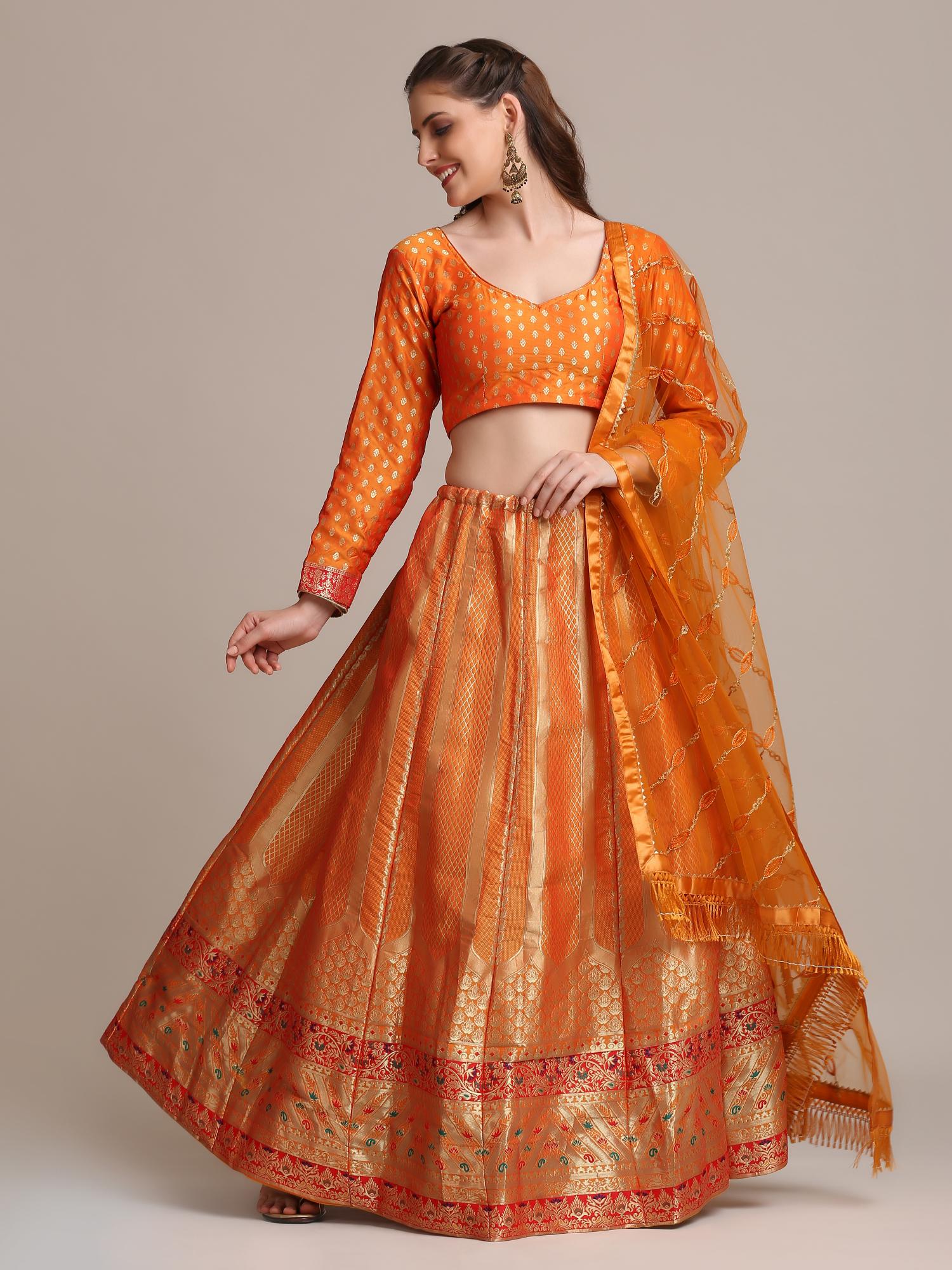 Sabella Jf 1539 And 1540 Jacquard Silk Designer Lehenga Choli Wholesale market in surat