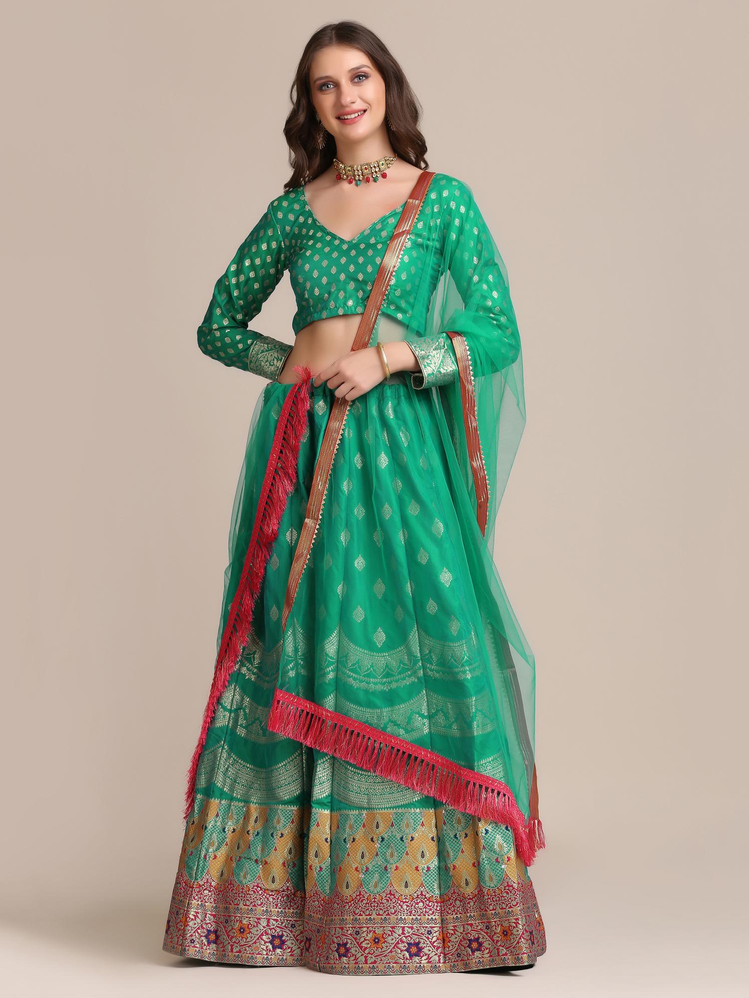 Sabella Jf 1539 And 1540 Jacquard Silk Designer Lehenga Choli Wholesale market in surat