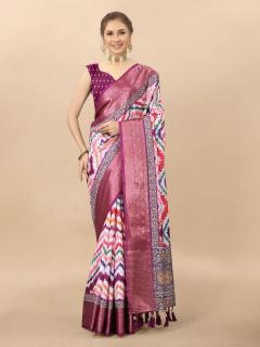Sabella murthy NX-zigzag Pink Soft kanjivaram Silk Saree Wholesalers in Surat Gujarat