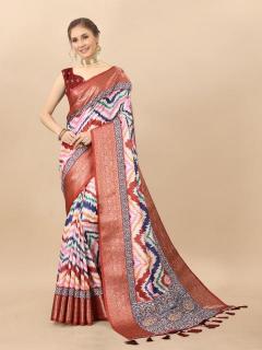 Sabella murthy NX-zigzag Red Soft kanjivaram Silk Sarees wholesale prices