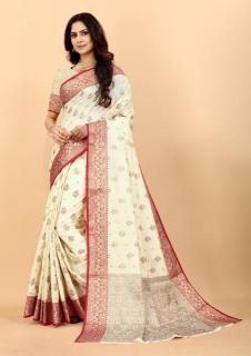 Sabella murthy White Soft Silk Surat Sarees Wholesale Price Tamil