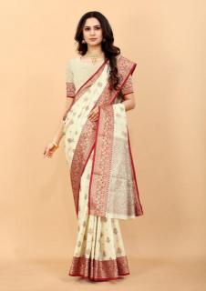 Sabella murthy White Soft Silk Surat Sarees Wholesale Price Tamil