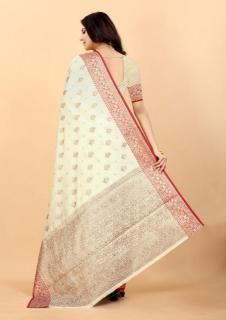 Sabella murthy White Soft Silk Surat Sarees Wholesale Price Tamil