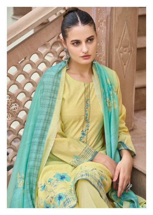 SADHANA FASHION Meher Musline Silk Digital print Salwar Kameez Wholesale Catalog