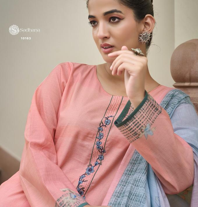 SADHANA FASHION Meher Musline Silk Digital print Salwar Kameez Wholesale Catalog