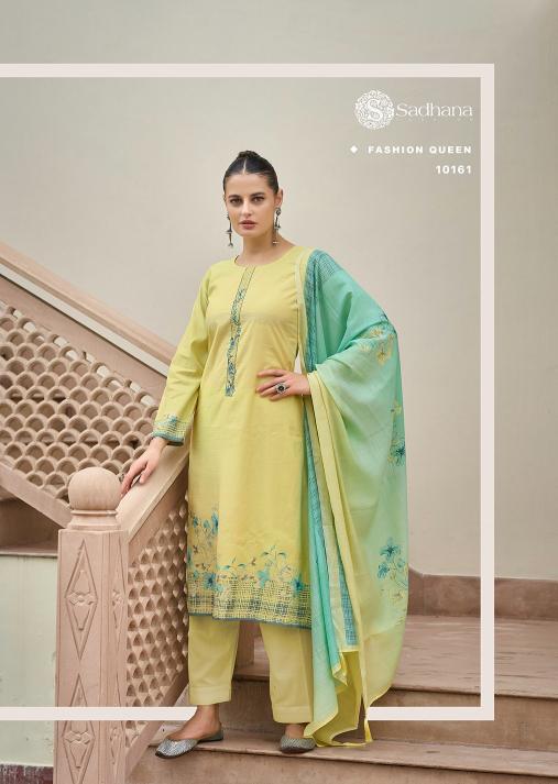 SADHANA FASHION Meher Musline Silk Digital print Salwar Kameez Wholesale Catalog