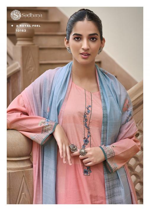 SADHANA FASHION Meher Musline Silk Digital print Salwar Kameez Wholesale Catalog
