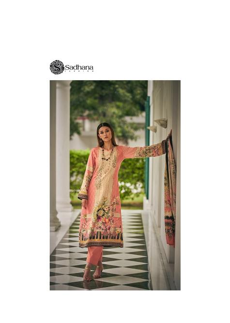 SADHANA FASHION Mehtaab Vol 5 Pashmina Digital Printed Salwar Kameez Wholesale Catalog
