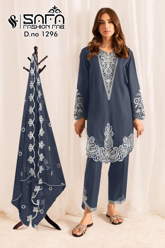 Safa Fashion Fab 1296 Ready Made Pakistani Suit Wholesale Catalog