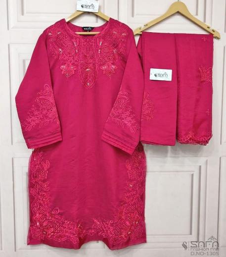 Safa Fashion Fab 1305 Ready Made Pakistani Suit Wholesale Catalog