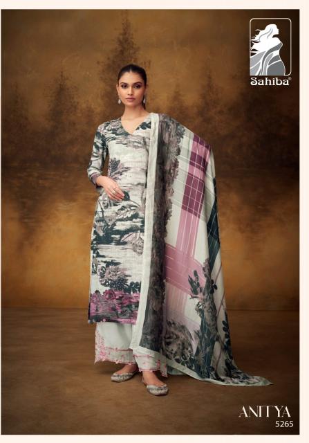 Sahiba Anitya Digital Printed With Hand Work Salwar Kameez Wholesale Catalog