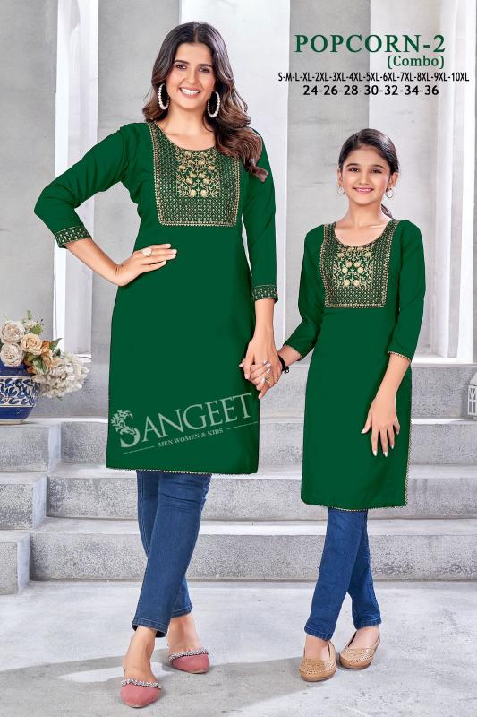 Sangeet Popcorn 2 Combo Kurti Online India