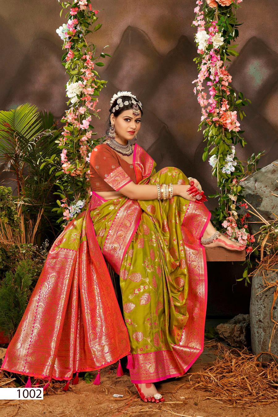 Saroj Noorie silk vol.3 silk saree in surat with price wholesale 