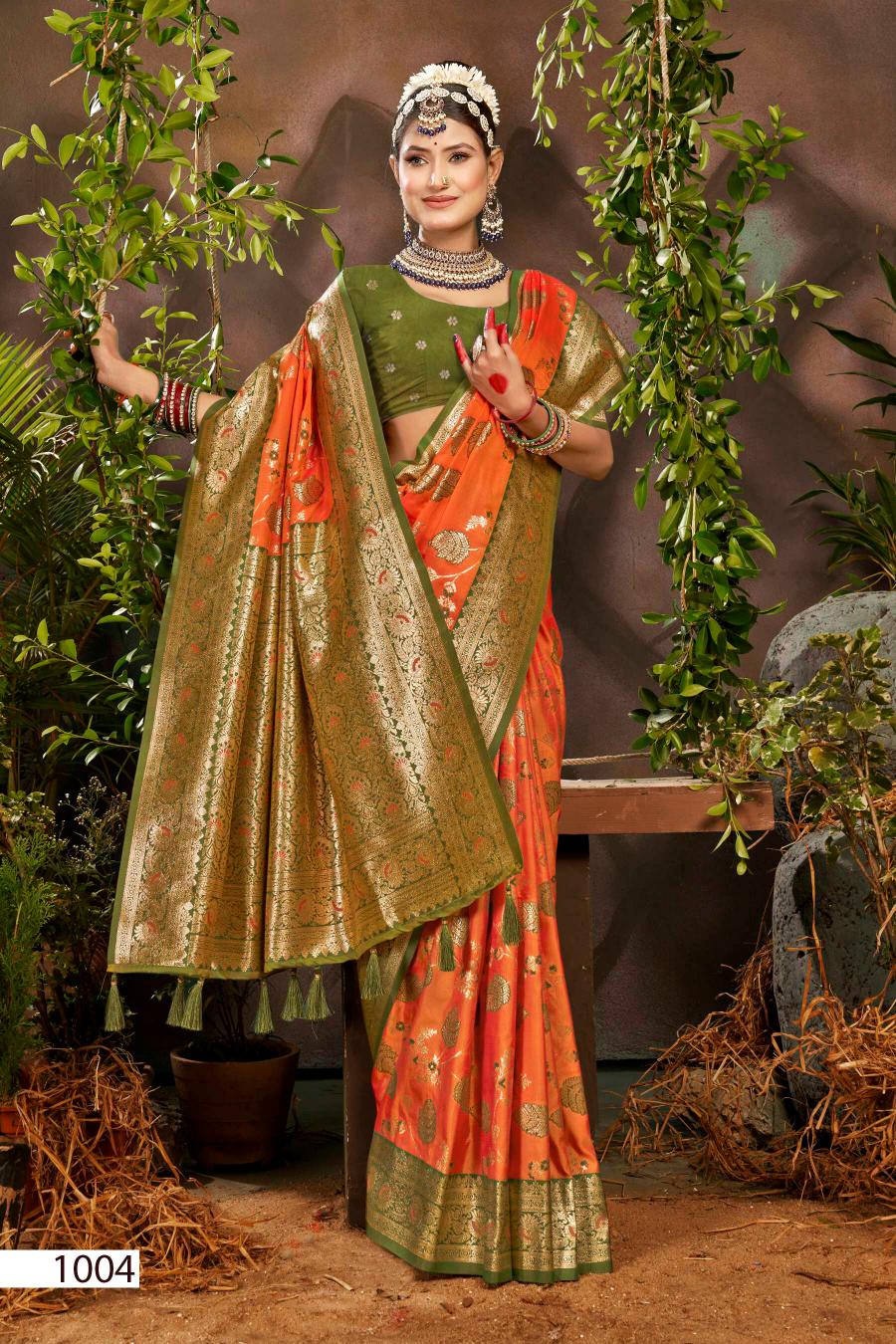 Saroj Noorie silk vol.3 silk saree in surat with price wholesale 