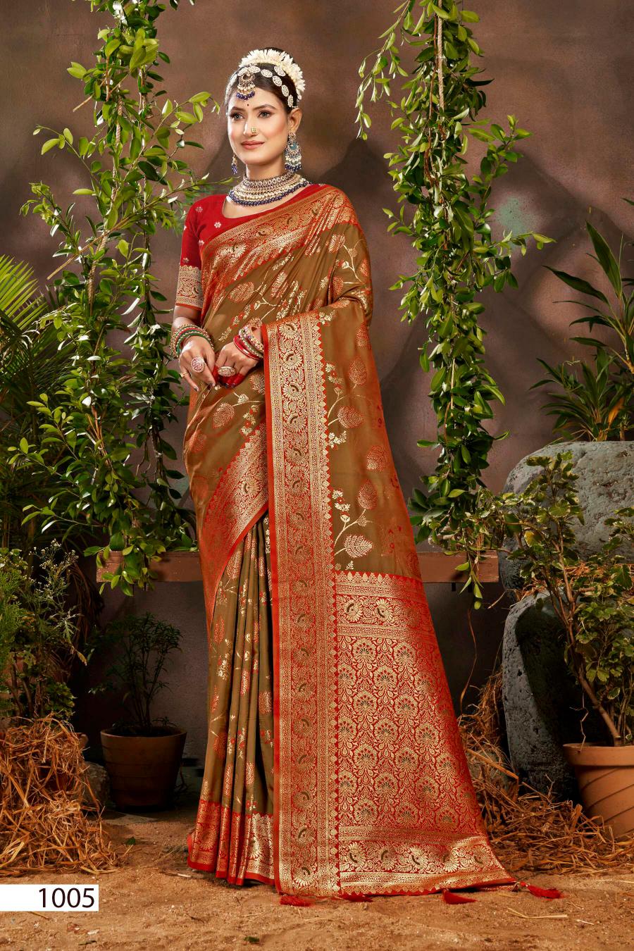 Saroj Noorie silk vol.3 silk saree in surat with price wholesale 