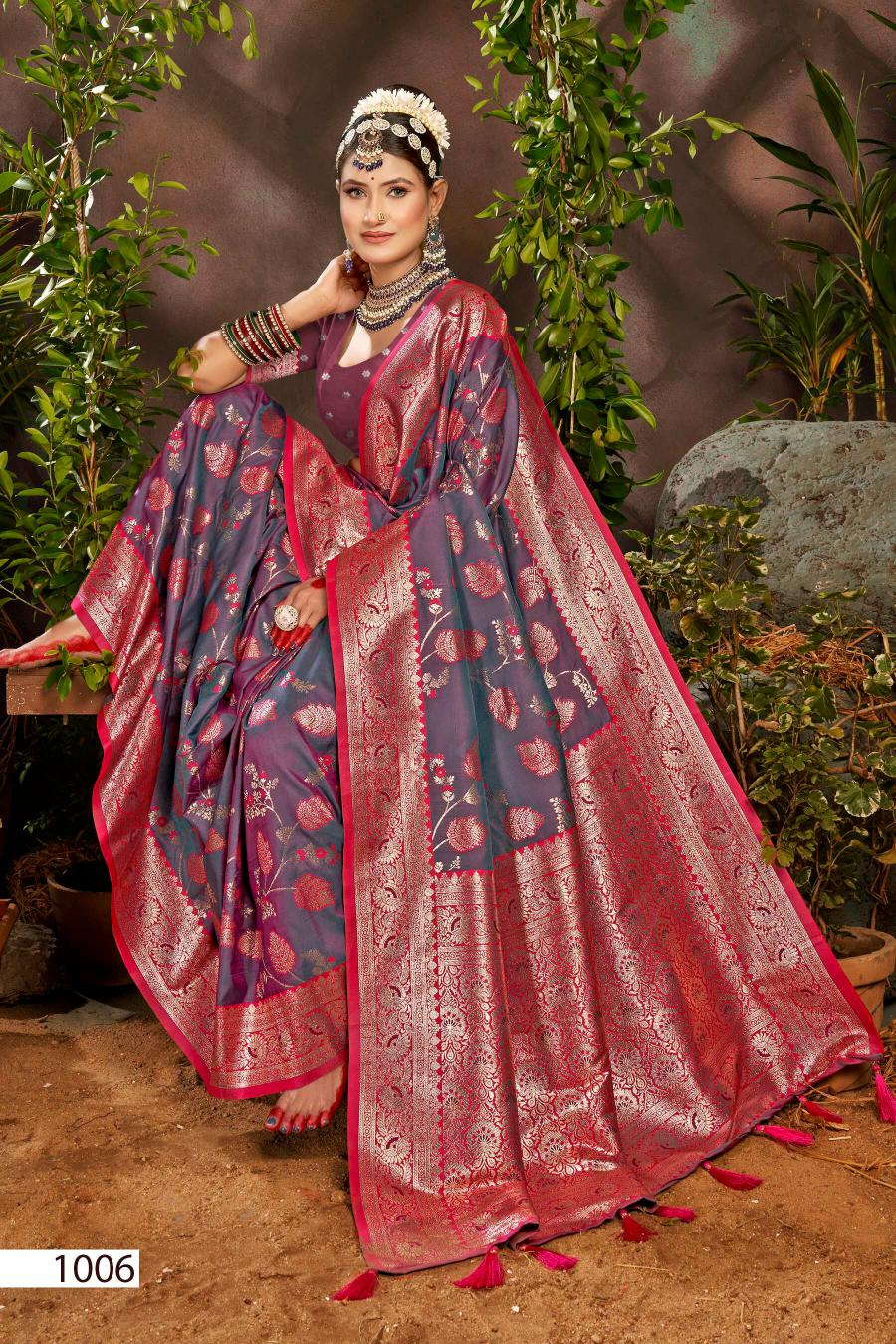Saroj Noorie silk vol.3 silk saree in surat with price wholesale 