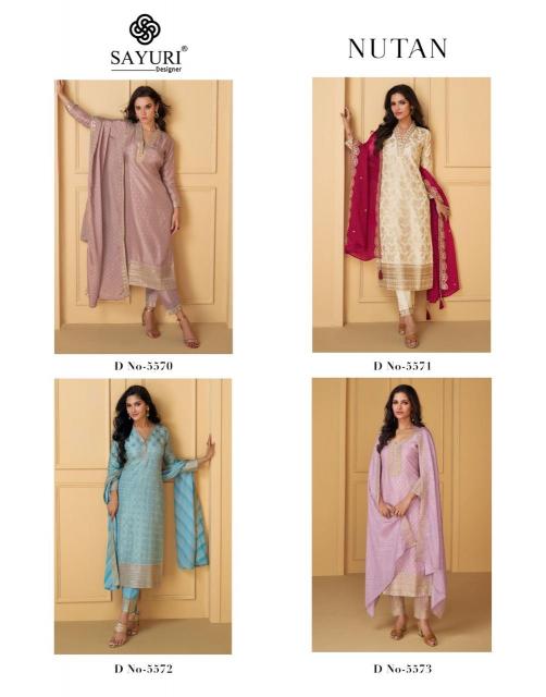 Sayuri Nutan Designer Salwar Kameez Wholesale Catalog