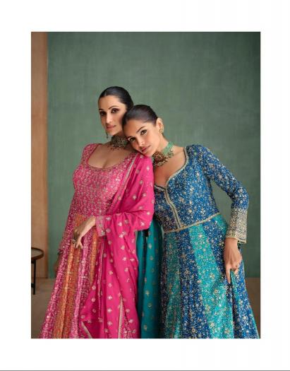 Sayuri Rang Georgette Designer Gown Brands for Kurti in India