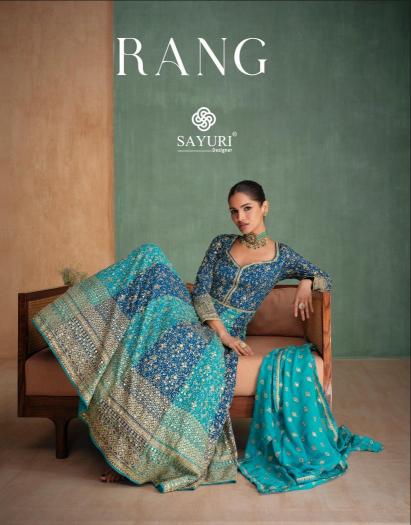 Sayuri Rang Georgette Designer Gown Brands for Kurti in India