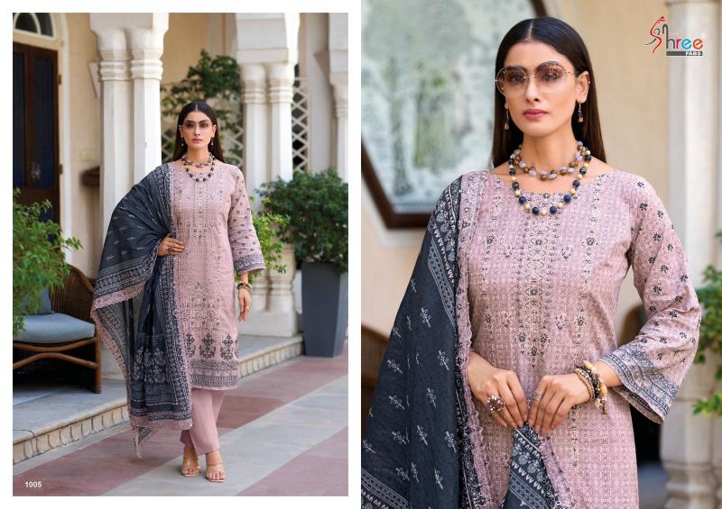 Shree Bin Saeed Lawn Collection Vol 15 Salwar Kameez Wholesale Catalog