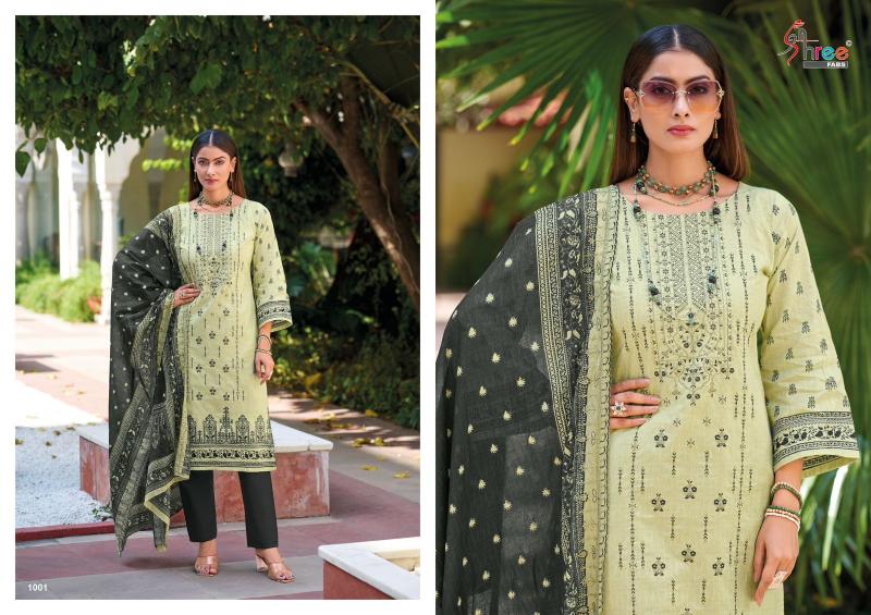 Shree Bin Saeed Lawn Collection Vol 15 Salwar Kameez Wholesale Catalog