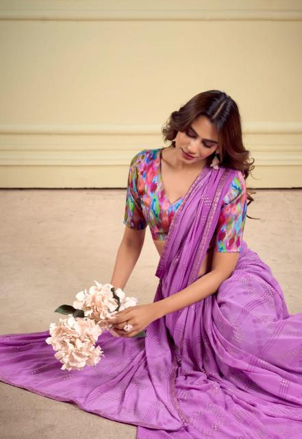 Stavan Nairobi Weightless Fancy Surat mein Saree ki Wholesaler