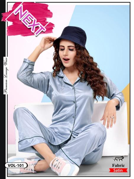 SUMMER SPECIAL COLLAR VOL.KN-101 Night Suits Wholesale catalog
