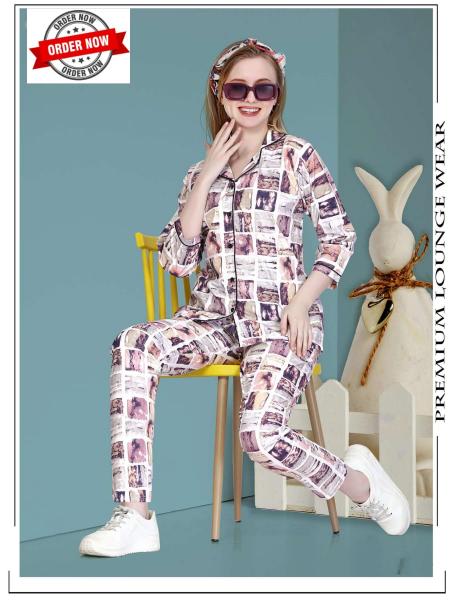 SUMMER SPECIAL COLLOR VOL.KN-2595 Night Suits Wholesale catalog