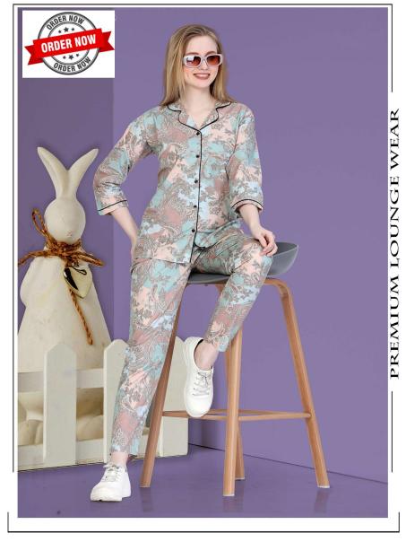 SUMMER SPECIAL COLLOR VOL.KN-2595 Night Suits Wholesale catalog