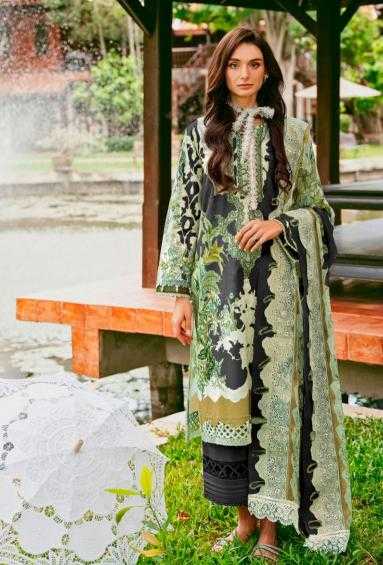 Taj 551 And 554 Chiffon Dupatta Pakistani Suits Wholesale Catalog