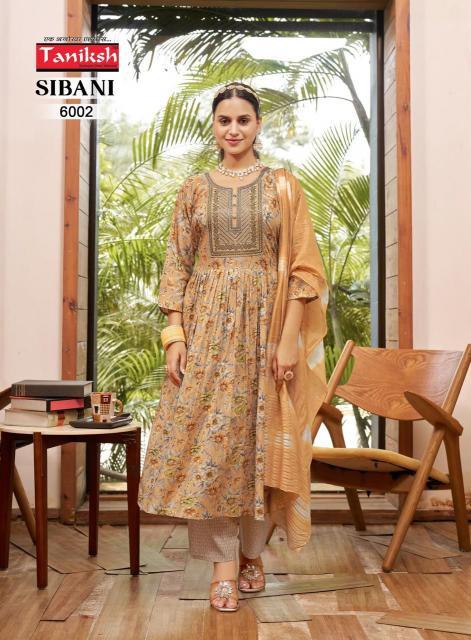 Taniksh Sibani Vol 6 Navy Blue Kurti Online India