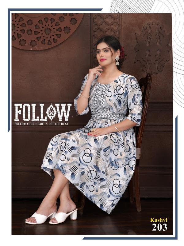 TRENDY KASHVI VOL 2 (BELT) Buy Designer Long Kurtis Online India