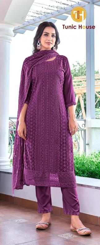 Tunic House Siya Designer Georgette Kurtis Online India