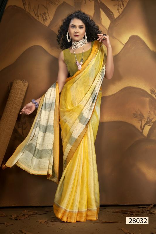 Vallabhi Urisha Vol 2 Brasso Fancy Printed Saree buy latest sarees online india