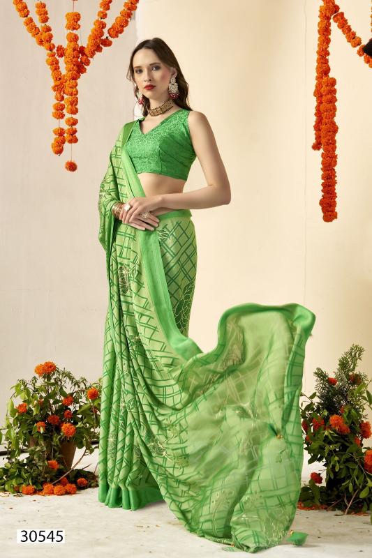 Vallabhi Yashtika Fancy Brasso Saree Wholesale Catalog