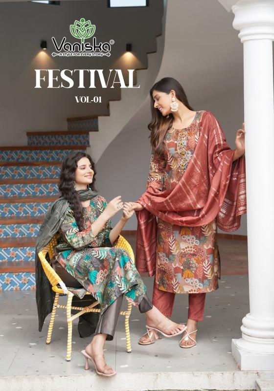 VANISKA Festival Vol 1 asymmetric kurtis online india