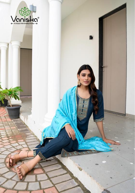 Vaniska Fiza Vol 2 Black Kurti Online India 