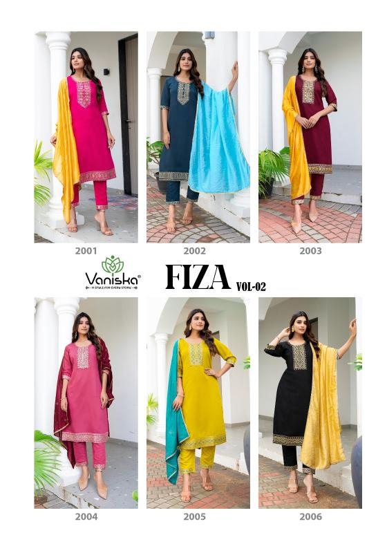 Vaniska Fiza Vol 2 Black Kurti Online India 
