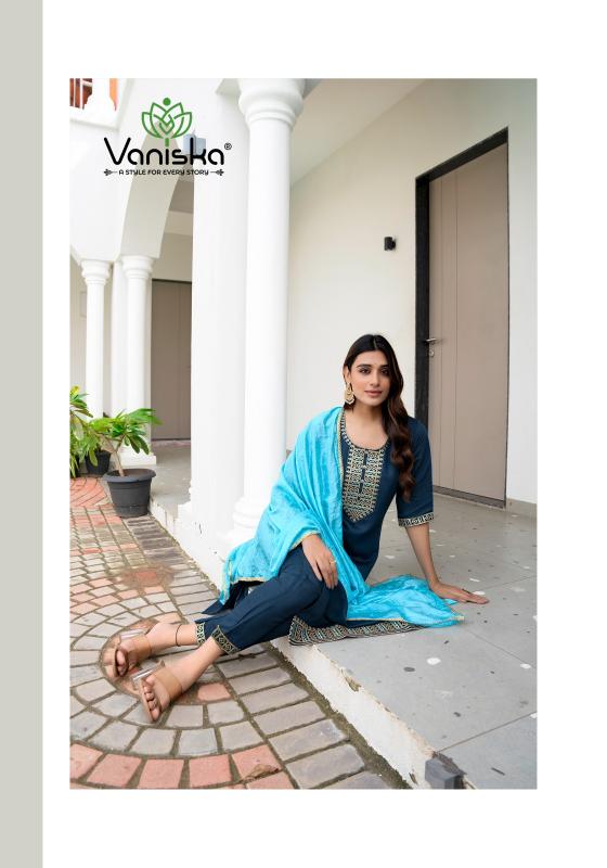 Vaniska Fiza Vol 2 Black Kurti Online India 