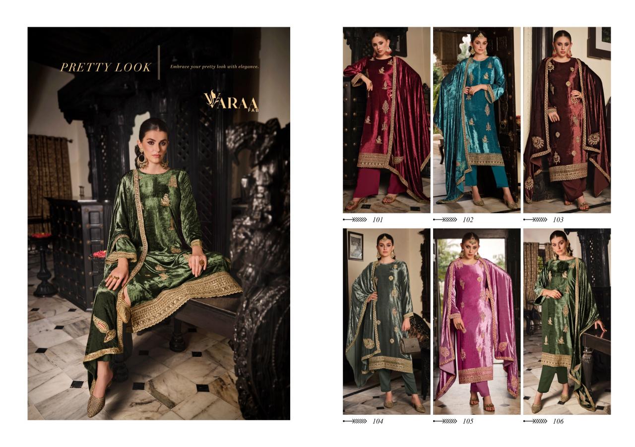 VARAA FAB GULL AHMED Designer Salwar Kameez Wholesale Catalog