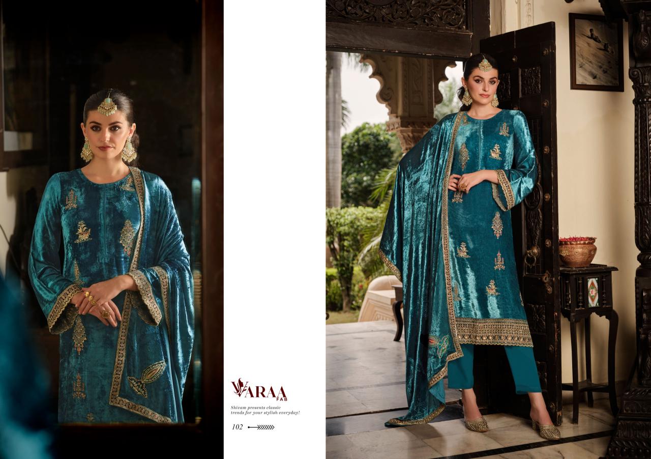 VARAA FAB GULL AHMED Designer Salwar Kameez Wholesale Catalog