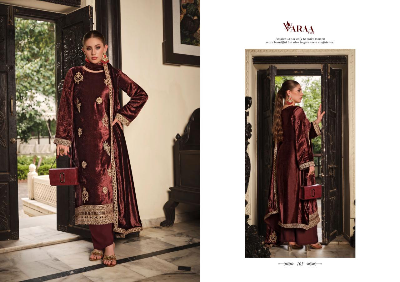 VARAA FAB GULL AHMED Designer Salwar Kameez Wholesale Catalog