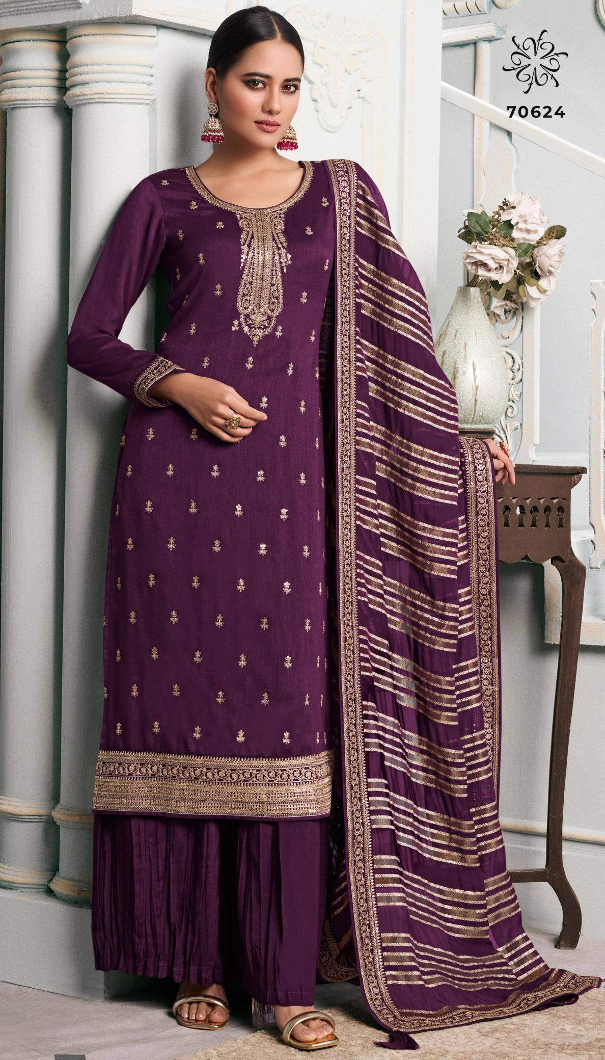 Vinay Kuleesh Reha Designer Dress Material Wholesale Catalog