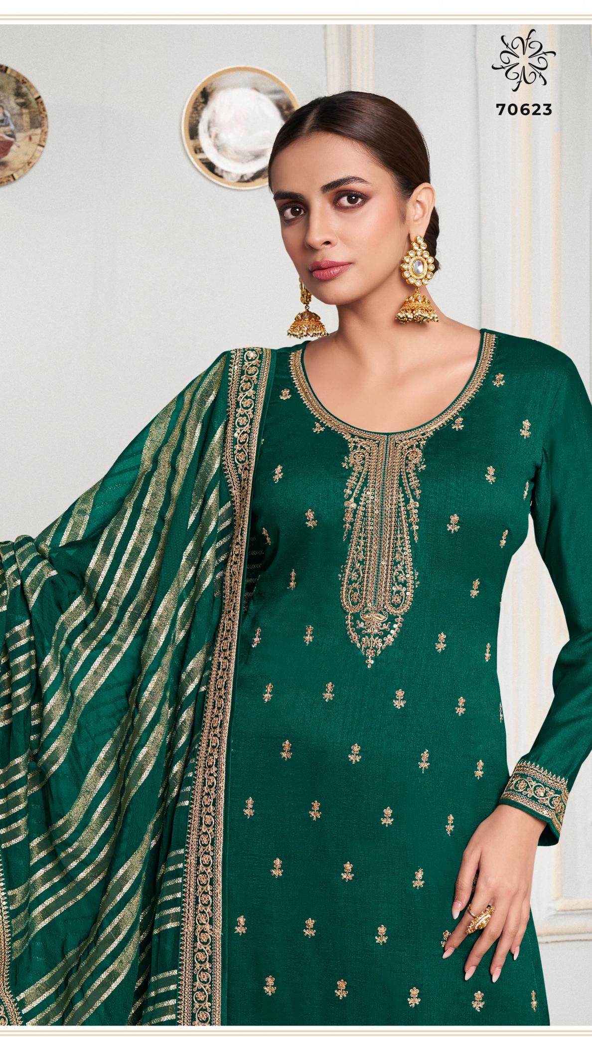 Vinay Kuleesh Reha Designer Dress Material Wholesale Catalog