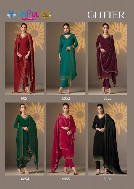 VIPUL GLITTER Salwar Kameez Wholesale Catalog