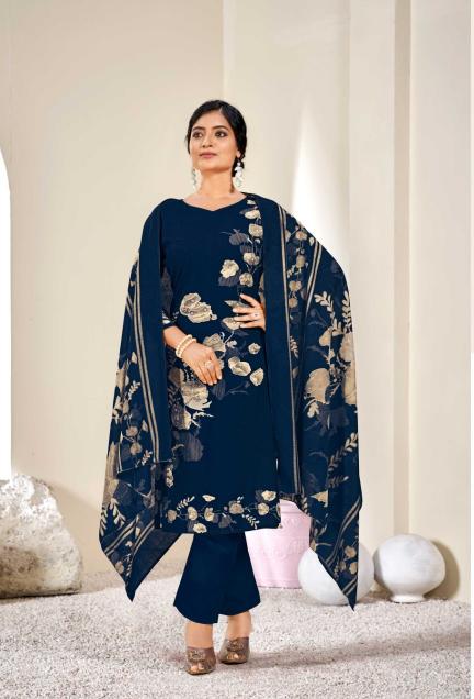 Zulfat Zahavi Vol 4 Digital Printed Dress Material Wholesale Catalog