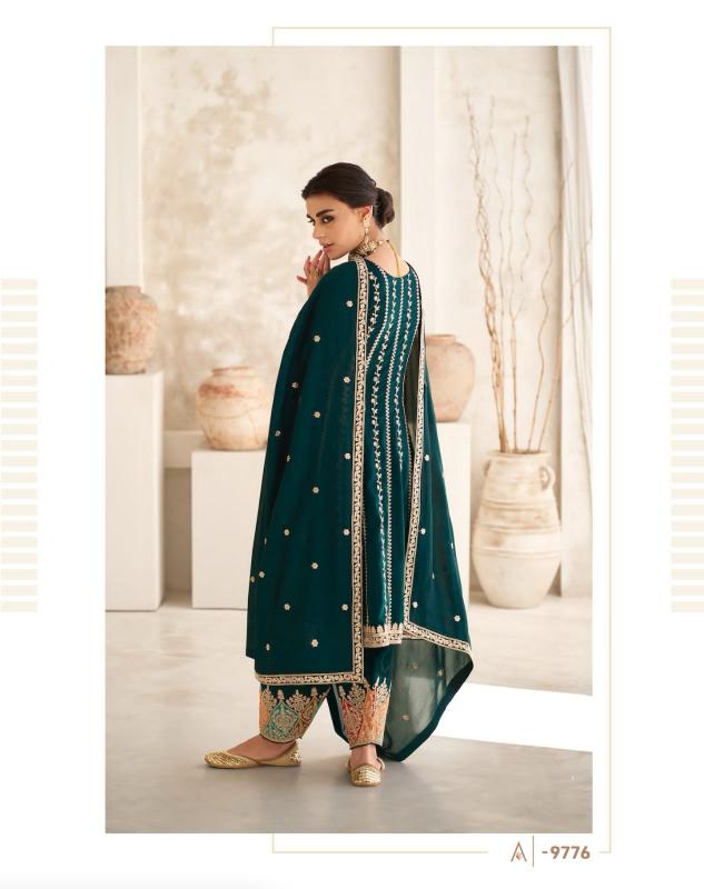 Aashirwad Gulkand Romani Patiyala Designer Salwar Suits Wholesale Catalog
