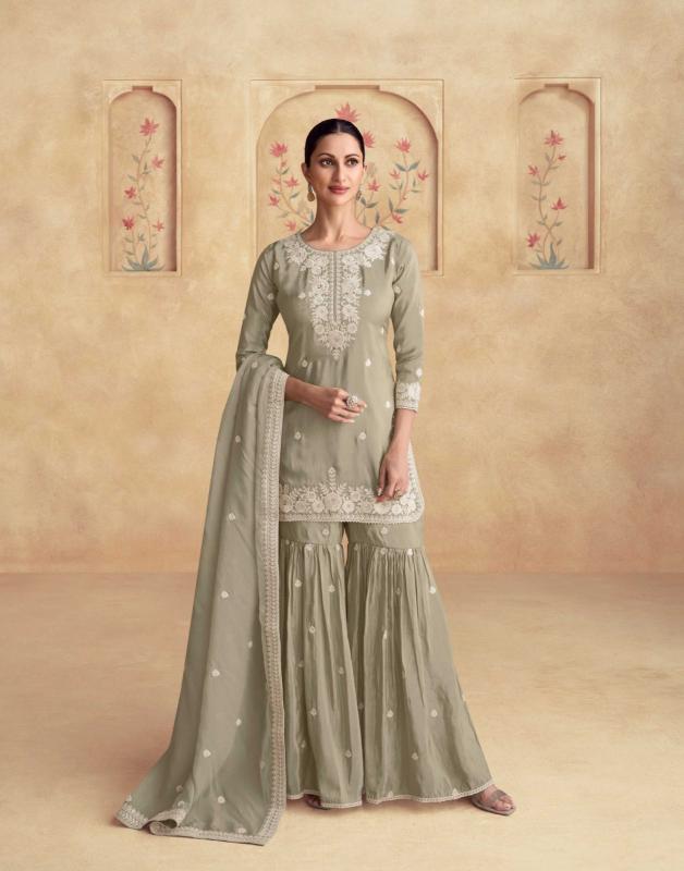 Aashirwad Simar Silk Designer Salwar Kameez Wholesale Catalog