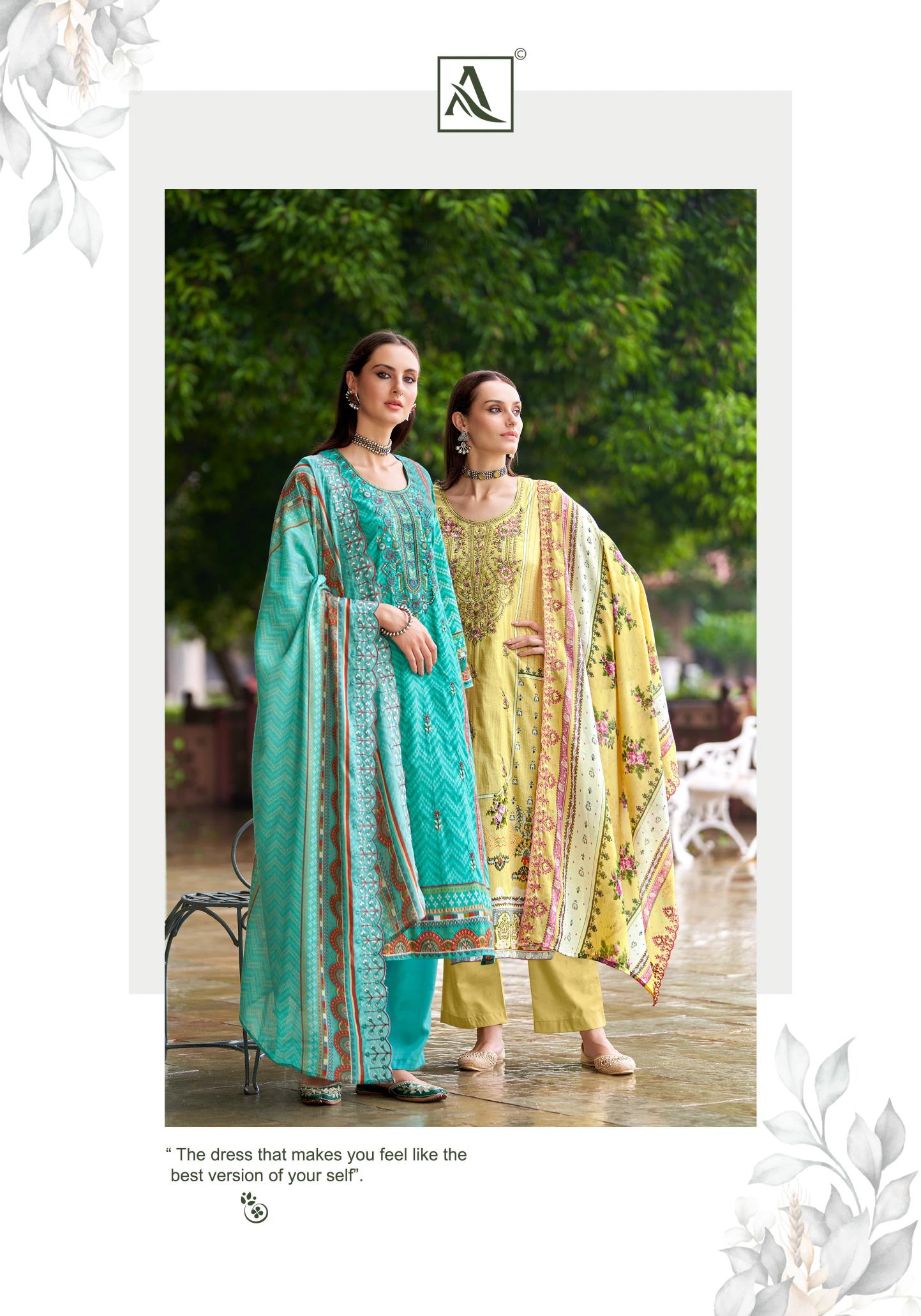 Alok Bin Saeed Vol 5 online dress materials at wholesale price
