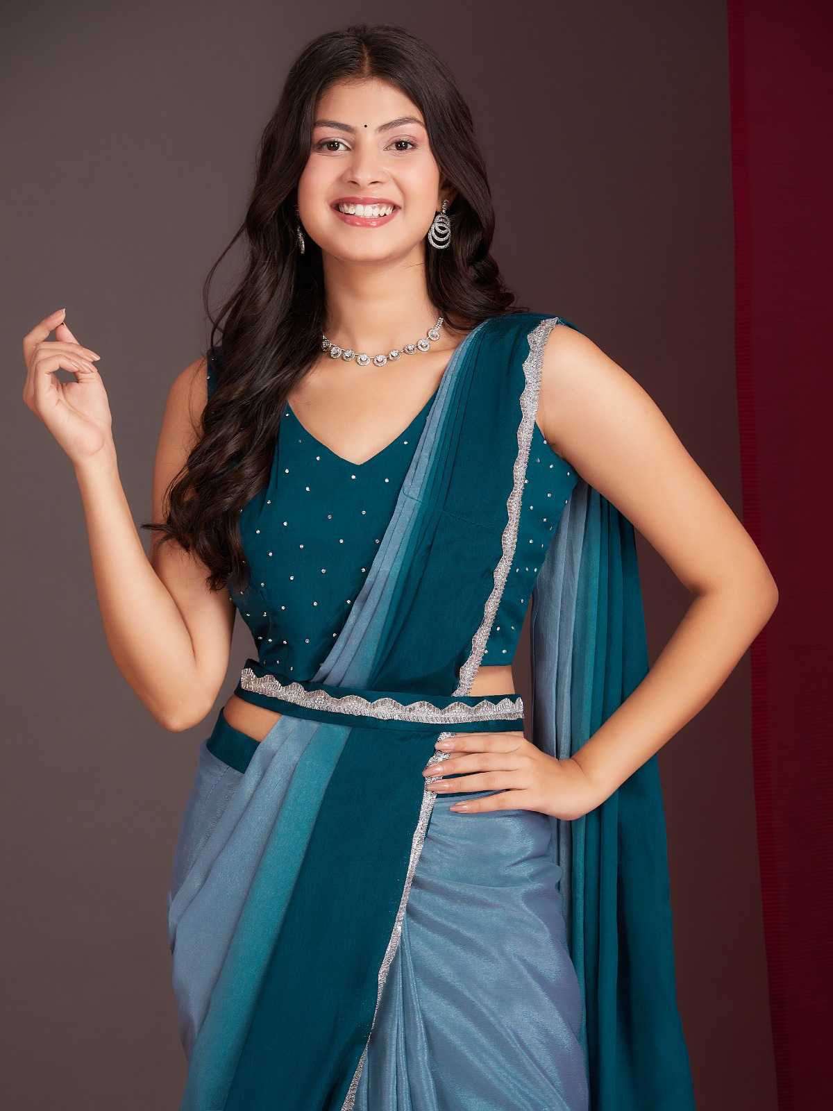 Amoha Trendz 101140 readymade saree online in india